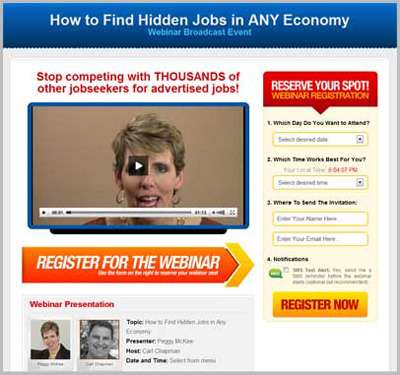 Webinar registration form