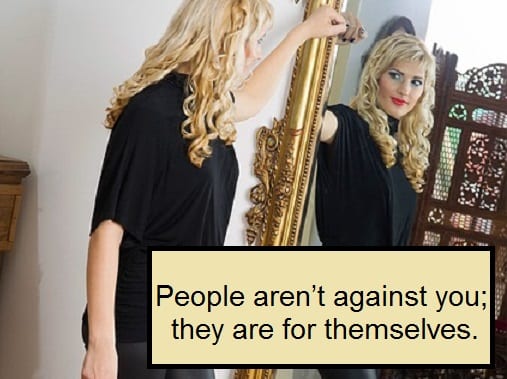 Monday Motivator for Your Job Search - People Aren't Against You