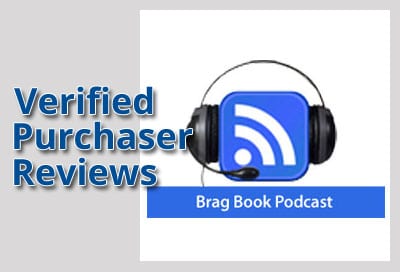 Verified Purchaser Reviews for Brag Book Podcast Verified Purchaser Reviews for Brag Book Podcast