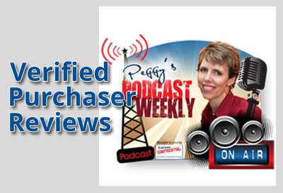 Verified Purchaser Reviews for Peggy's Podcast Weekly Verified Purchaser Reviews for Peggy's Podcast Weekly
