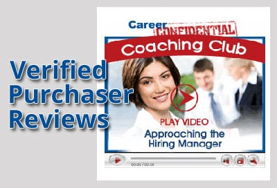 Verified Purchaser Reviews for Video 1 - Approaching the Hiring Manager Verified Purchaser Reviews for Video 1 - Approaching the Hiring Manager