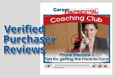 Verified Purchaser Reviews for Video 3 - Phone Interviews Verified Purchaser Reviews for Video 3 - Phone Interviews