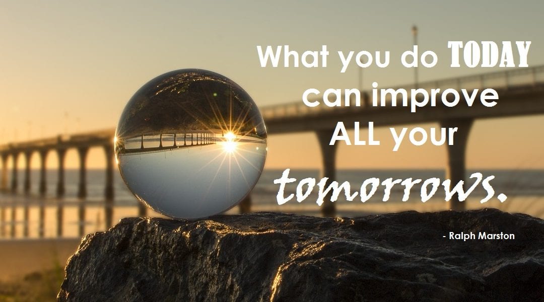 Job Search Motivator - Improve Your Tomorrow