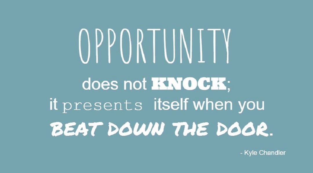 Job Search Motivator - Make Opportunities and Get Hired