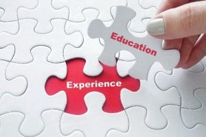 education or experience