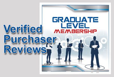 Verified Purchaser Reviews - Graduate Membership Level